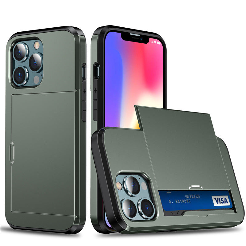 iPhone Slide Card Holder Case