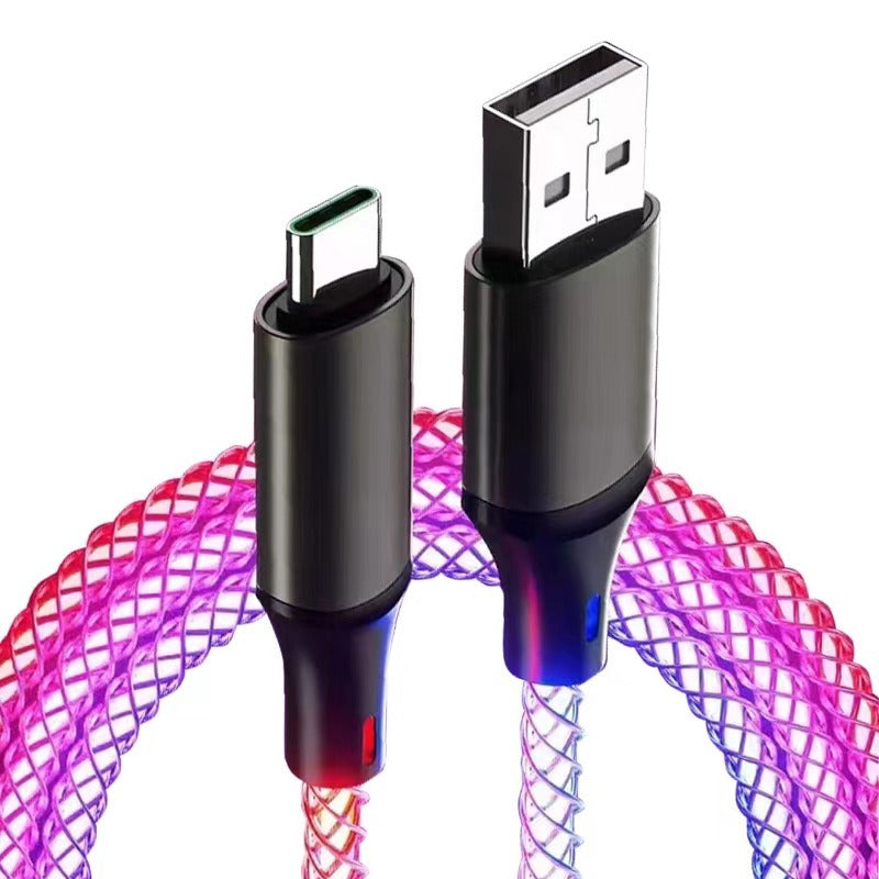 LED Breathing Light Fast Charging Cable