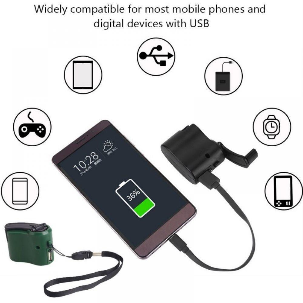 Hand Crank Emergency Phone Charger