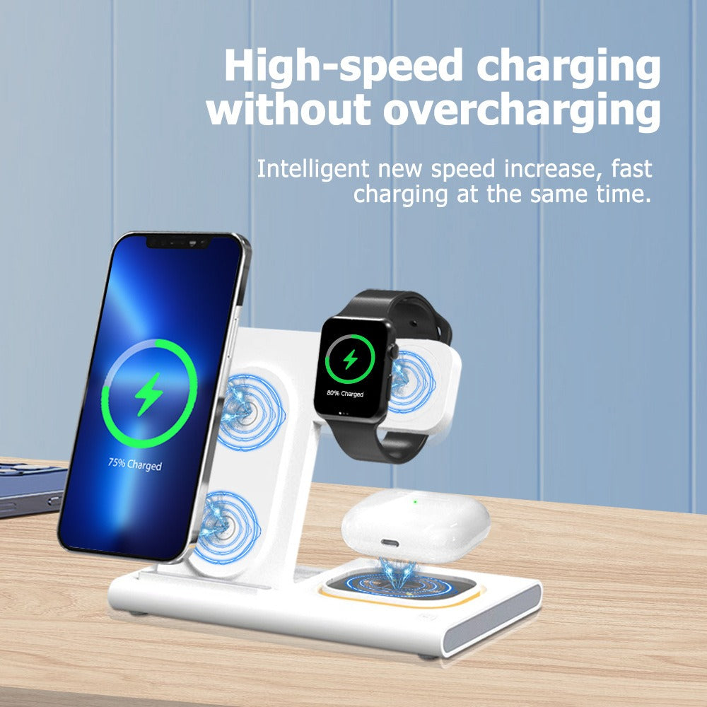 3-in-1 Fast Wireless Charging Station