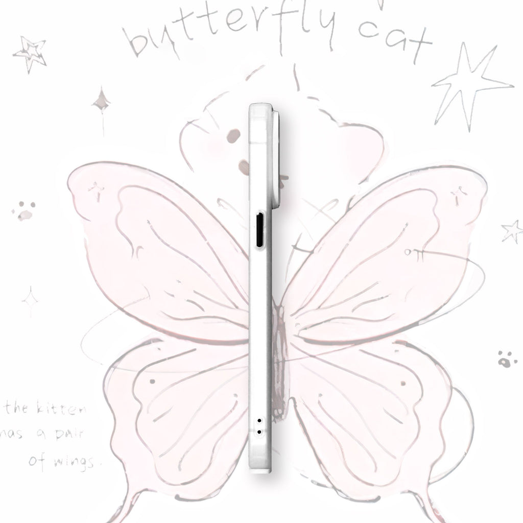 Cute Butterfly Bear iPhone Case