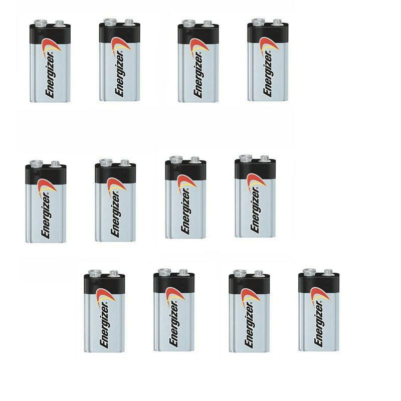 Energizer 9V Max Alkaline Battery Genuine Sealed In Card 6Lr61 Made In Malaysia