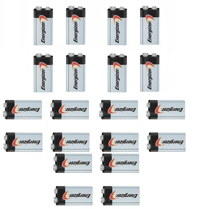 Energizer 9V Max Alkaline Battery Genuine Sealed In Card 6Lr61 Made In Malaysia