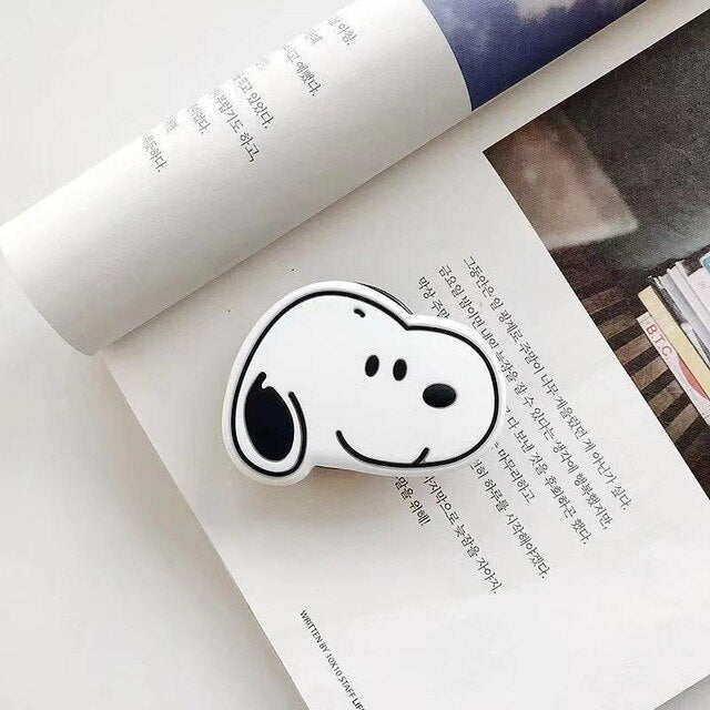 Cartoon Pop Socket Phone Grip