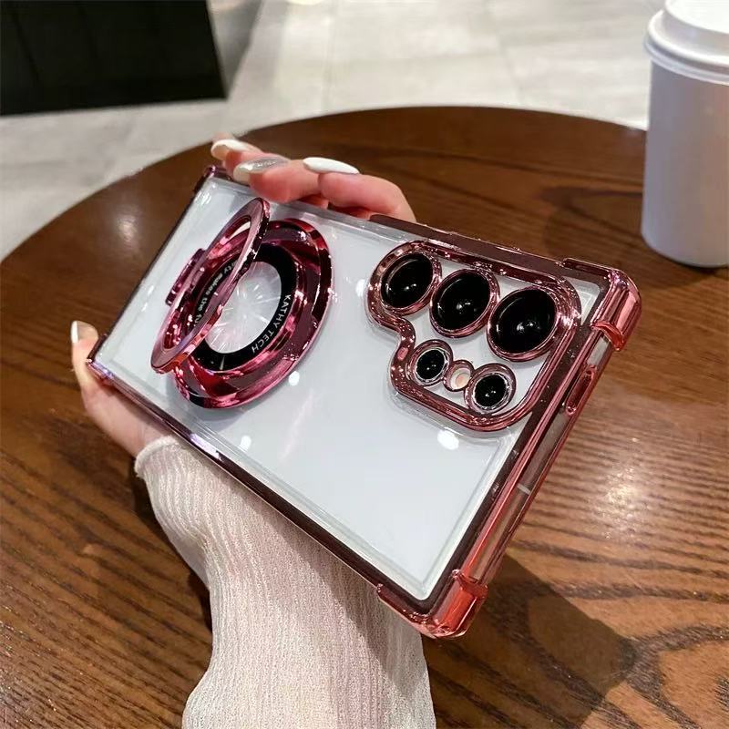 Samsung S25 Ultra Shockproof Case with Magnetic Mount