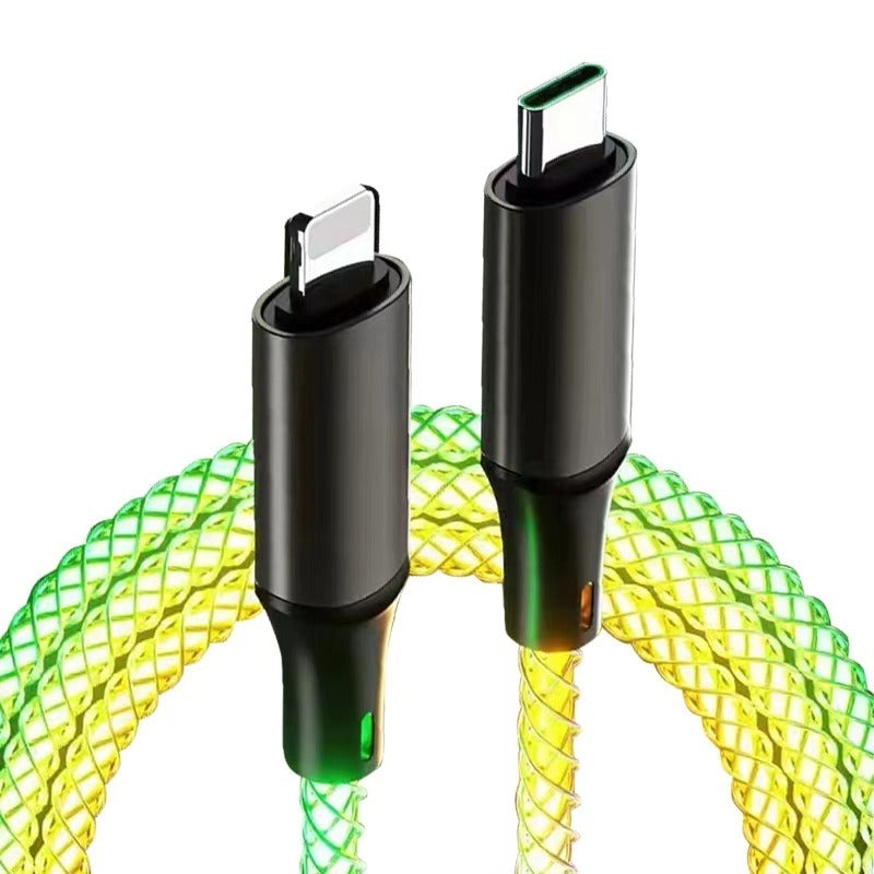 LED Breathing Light Fast Charging Cable