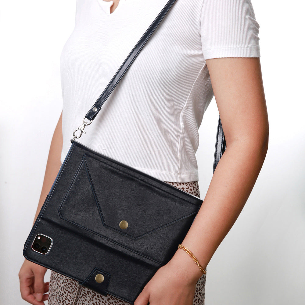 iPad Pro Leather Case with Handle Strap