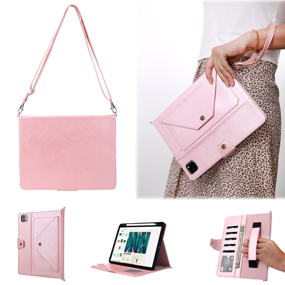 iPad Pro Leather Case with Handle Strap