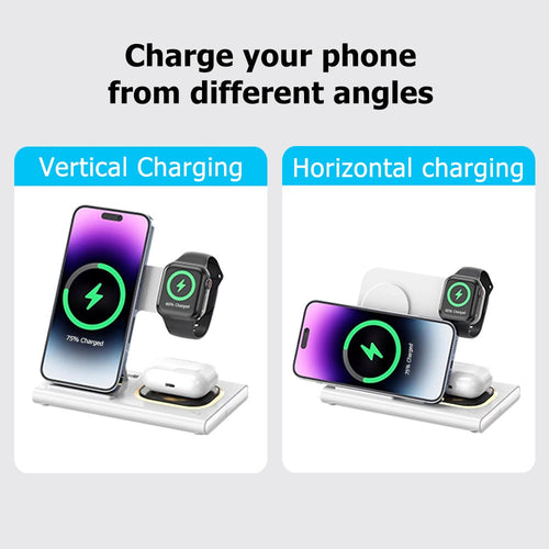 3-in-1 Fast Wireless Charging Station