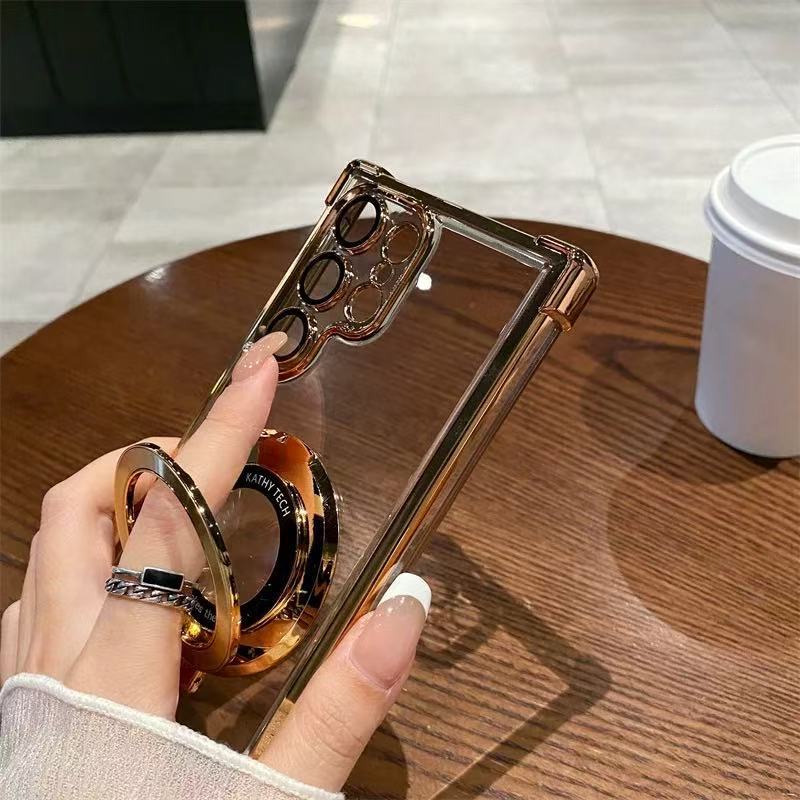 Samsung S25 Ultra Shockproof Case with Magnetic Mount