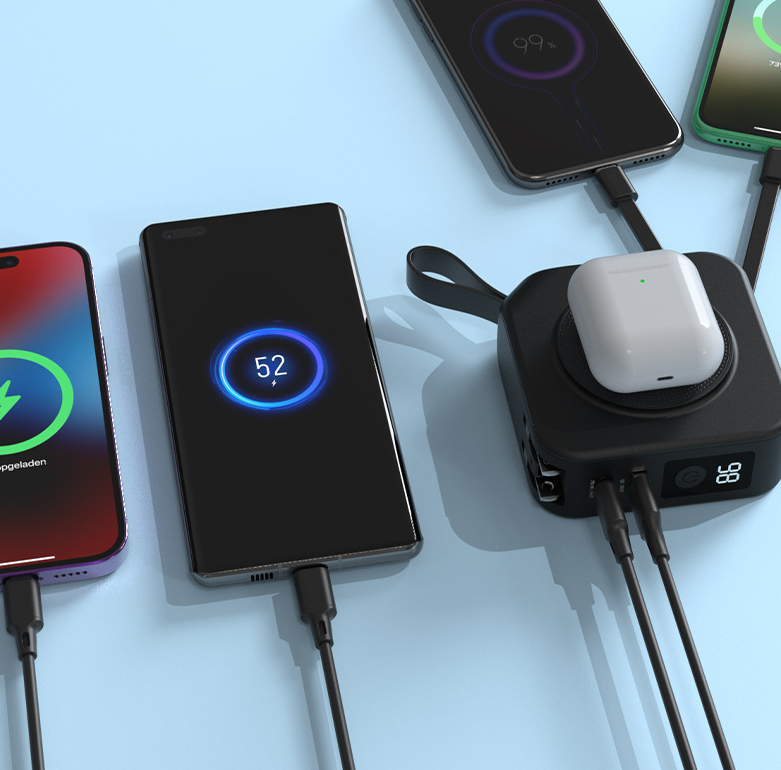 5-in-1 Magnetic Wireless Power Bank 10000mAh
