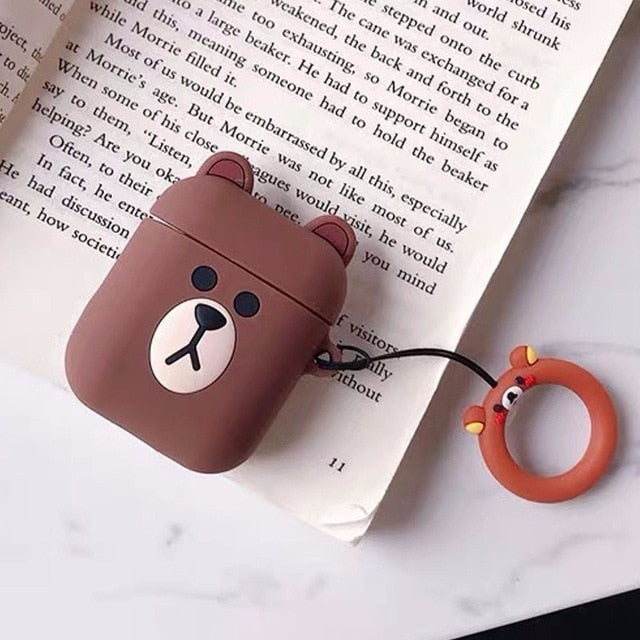 Cartoon Wireless Earphone Case for AirPods