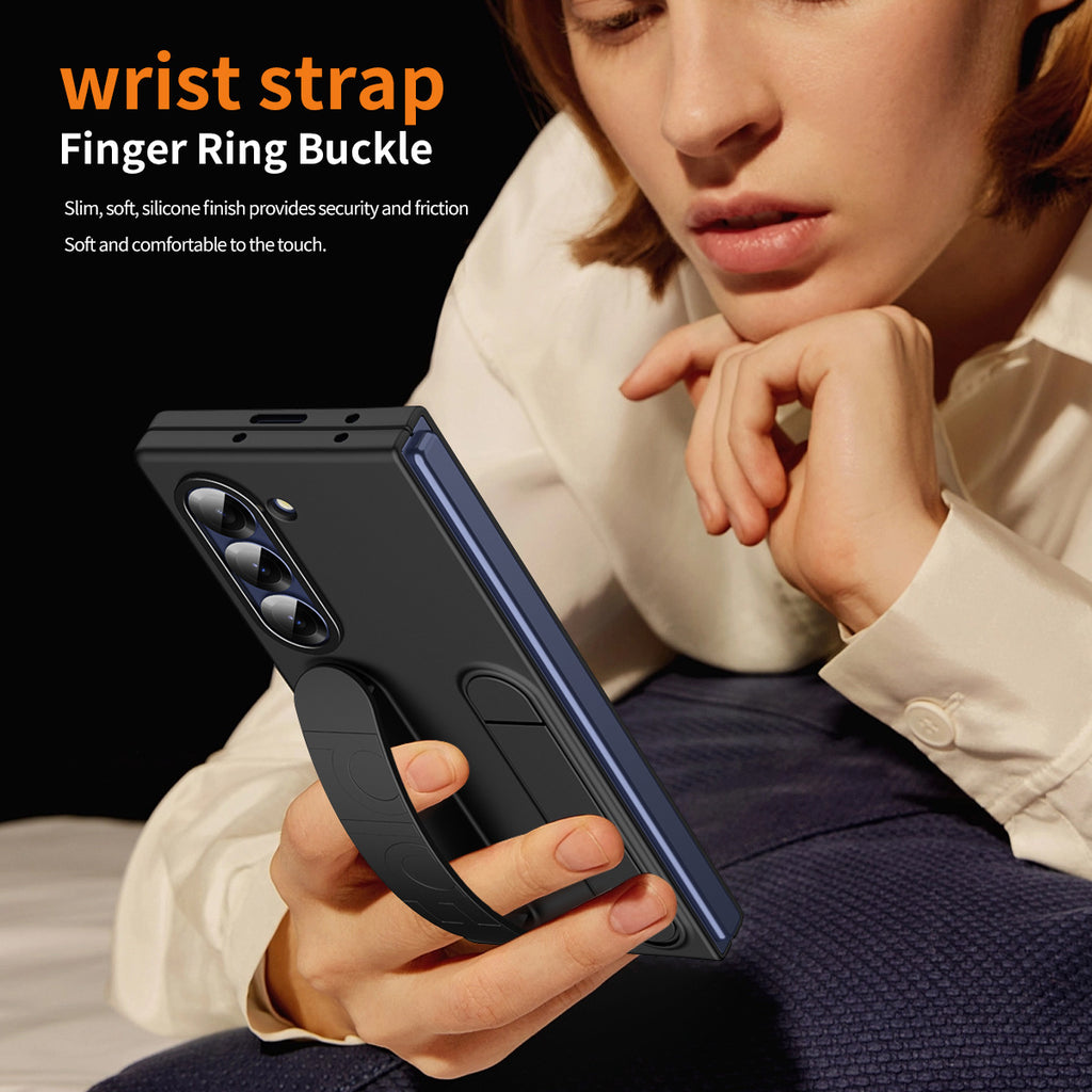 Samsung Z Fold 6 Protective Case with Wristband