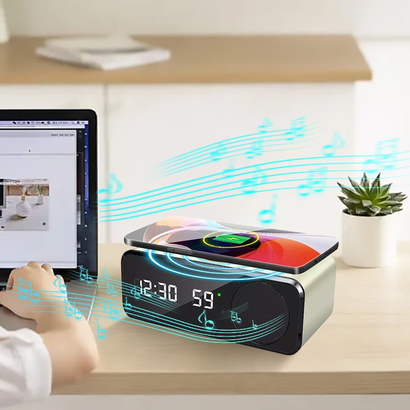 Wireless Charging Bluetooth Speaker