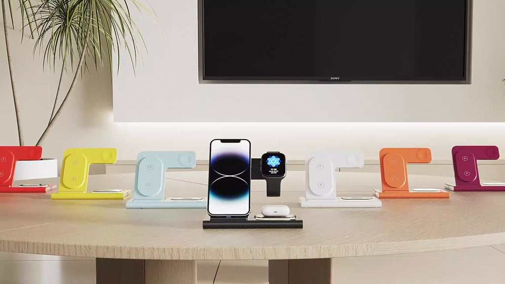 3-in-1 Fast Wireless Charging Station
