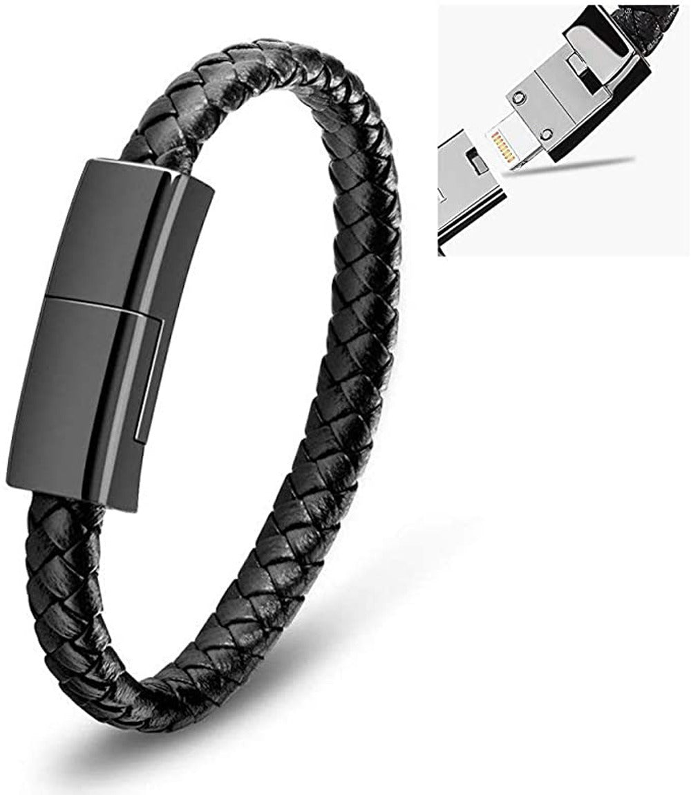 Bracelet-Style Portable Charging Cable