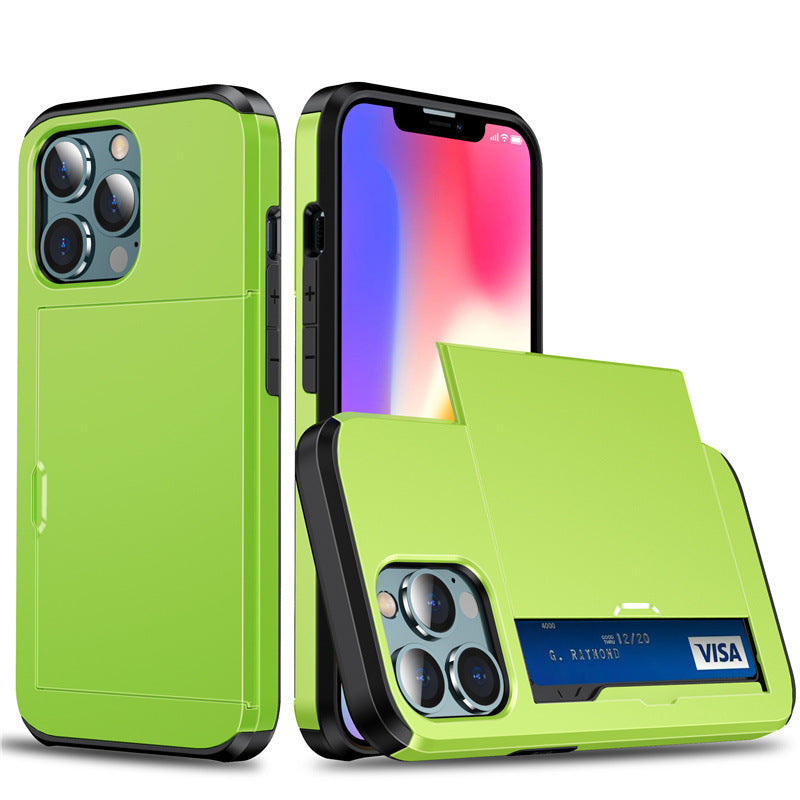 iPhone Slide Card Holder Case