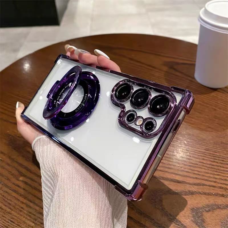 Samsung S25 Ultra Shockproof Case with Magnetic Mount