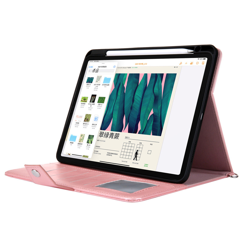 iPad Pro Leather Case with Handle Strap