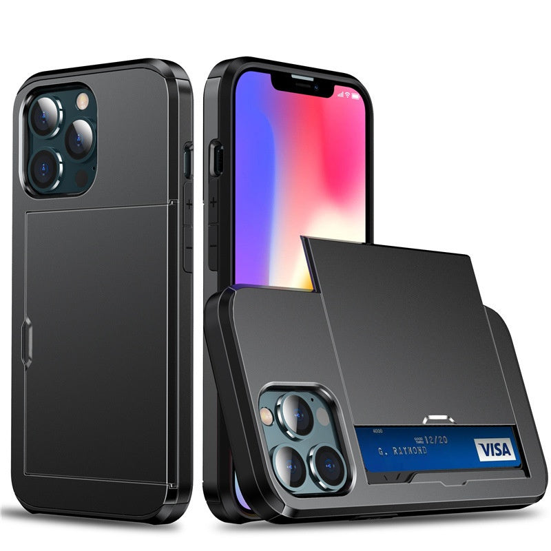 iPhone Slide Card Holder Case