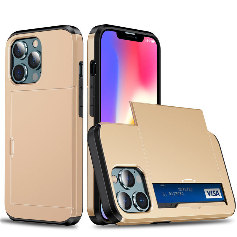 iPhone Slide Card Holder Case