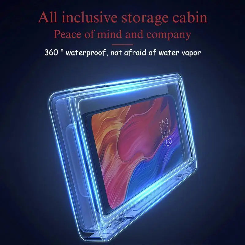 Waterproof Wall-Mounted Phone Holder Shelf