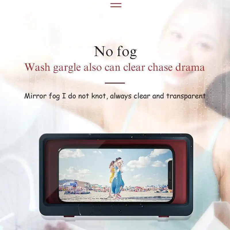 Waterproof Wall-Mounted Phone Holder Shelf