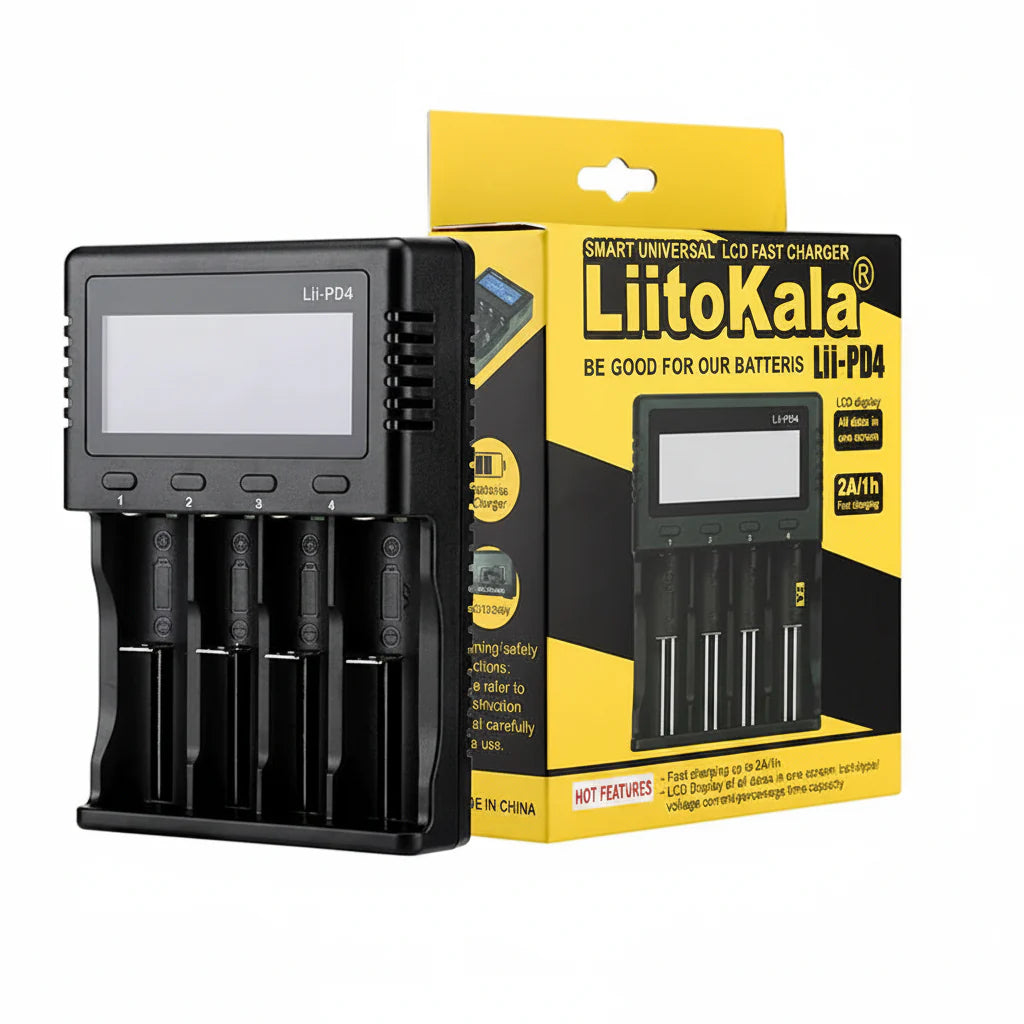 NNEOBA Smart LCD Battery Charger