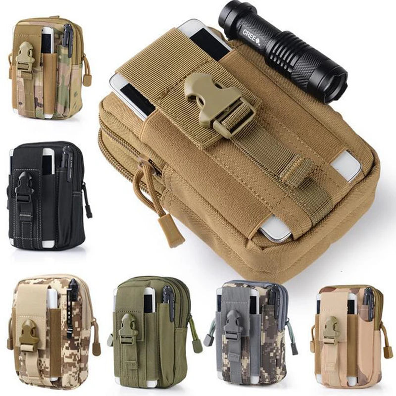 Tactical MOLLE Phone Holster Pouch