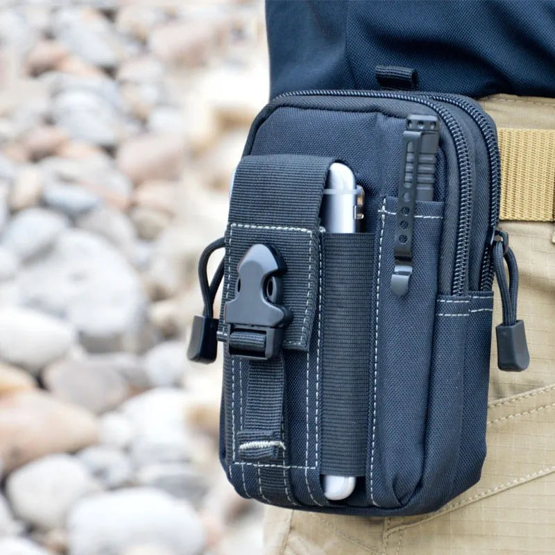 Tactical MOLLE Phone Holster Pouch
